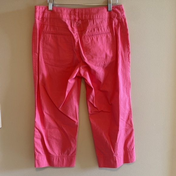 Tribal Button Cotton Capri Pants Hot Pink size 4 - Picture 3 of 7